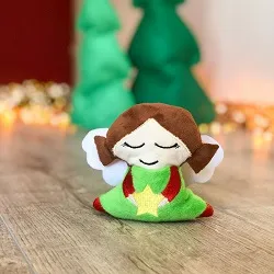 Katzenspielkissen Weihnachtsengel